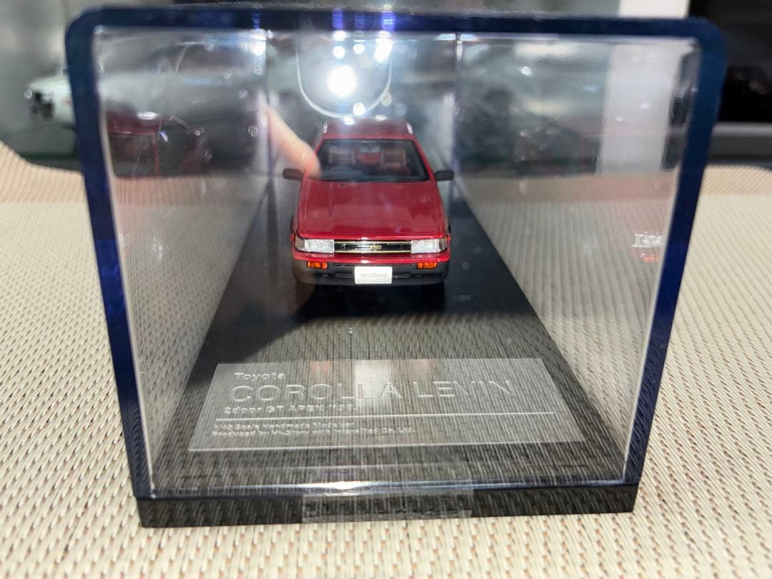 ハイストーリー 1/43 カローラレビン2D GT APEX(レッド)