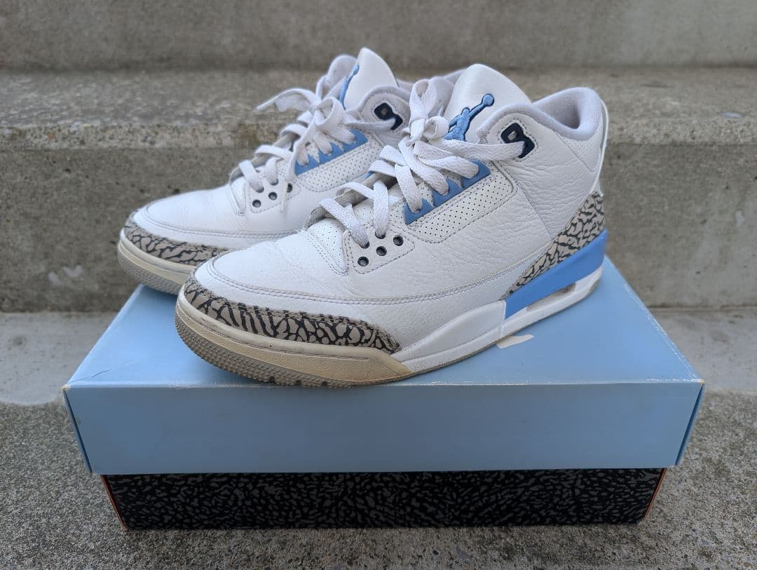 シューズ(男性用) aj3 unc 27cm jordan3