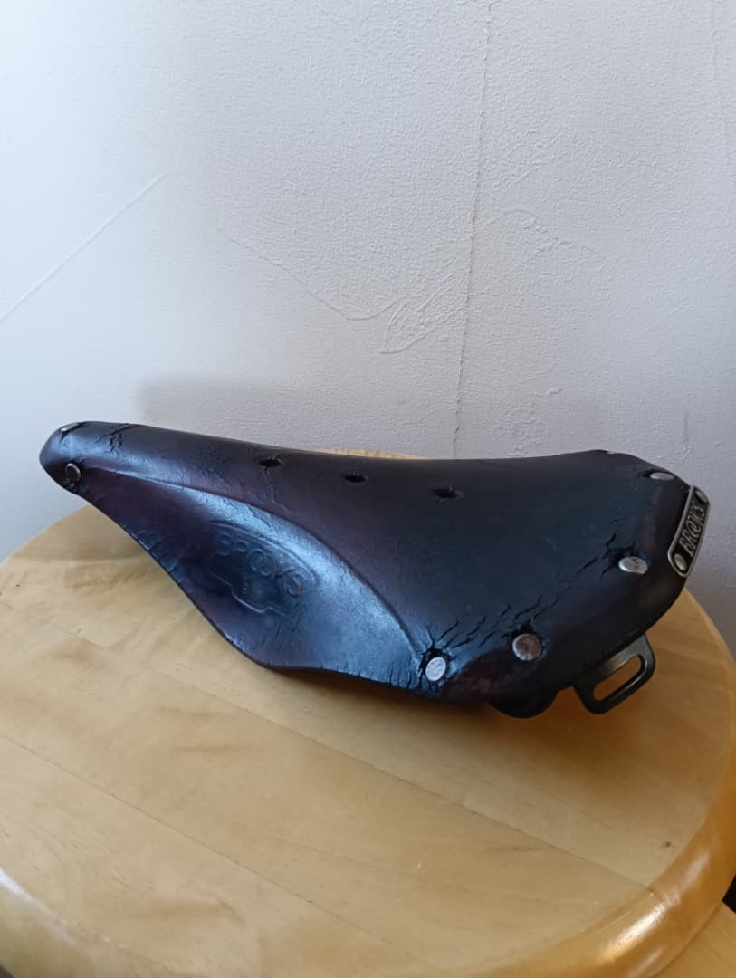 BROOKS ブルックス　B17 レザーサドル　 ブラウン　現状品