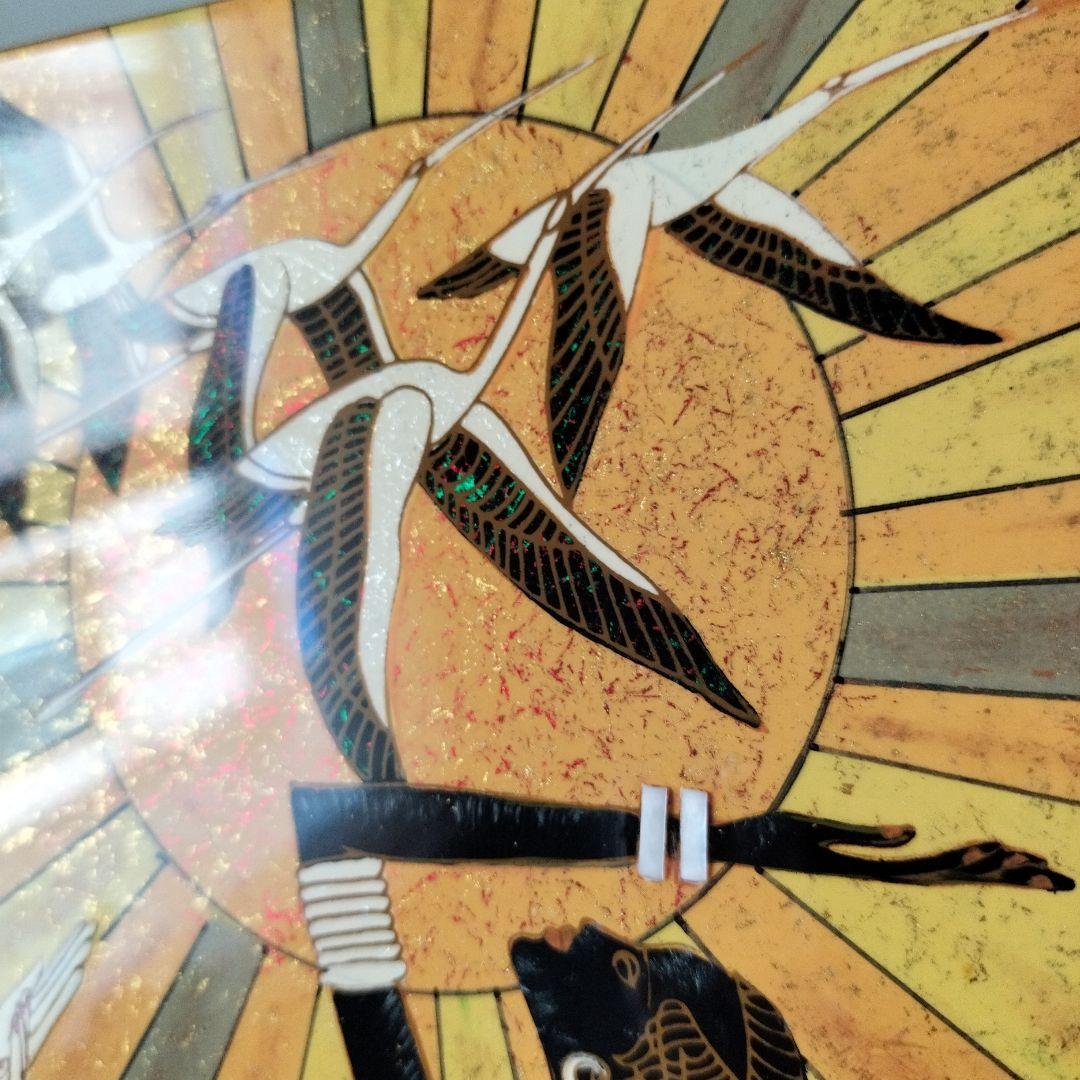 木製漆器アートパネル　SUN(サン)