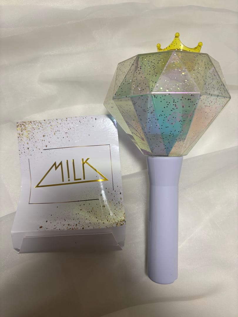 【週末限定】M!LK ペンライト ミルクラスタルスティック 初代