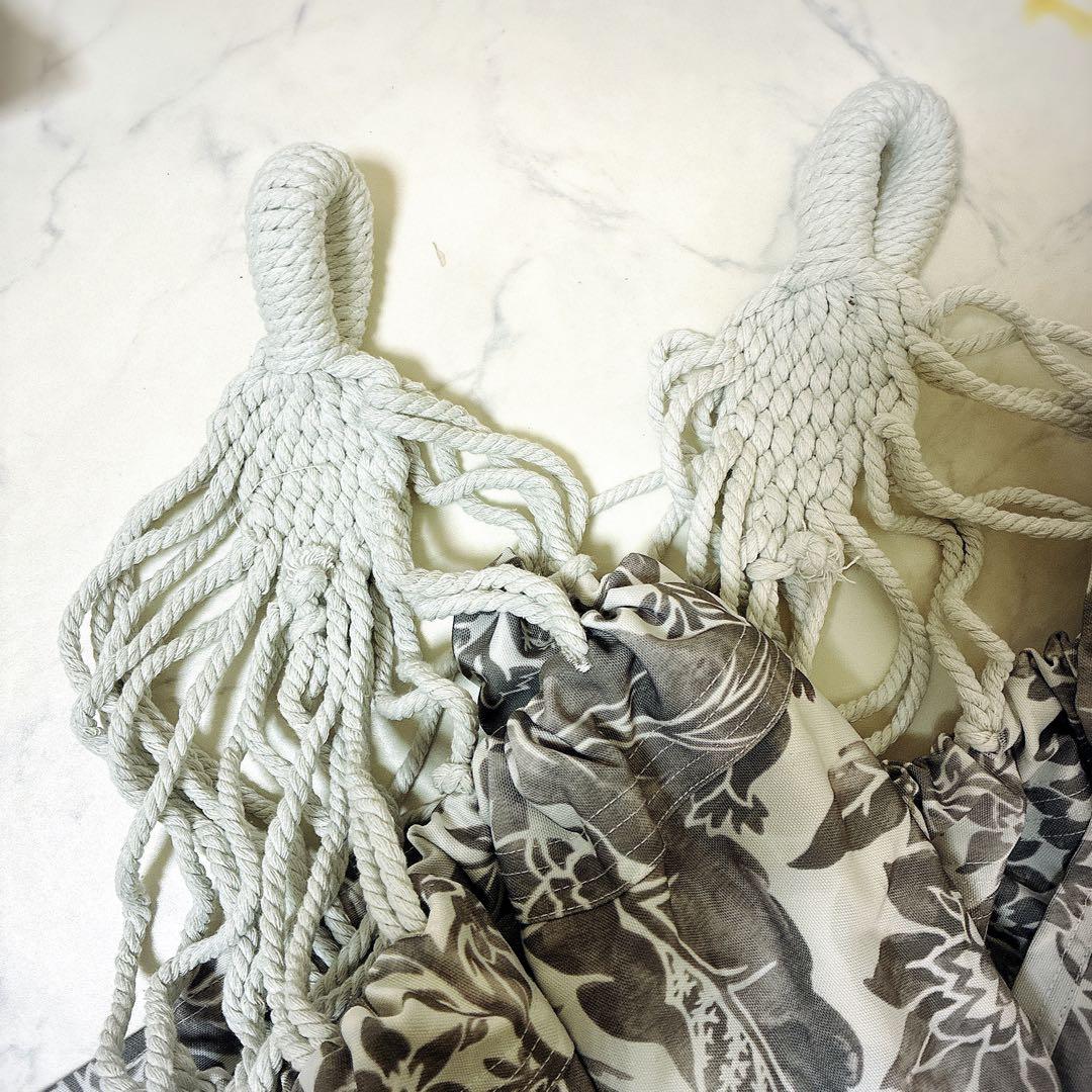 【美品　使用回数2回】フランフラン 3WAYハンモック　ベージュ×ホワイト