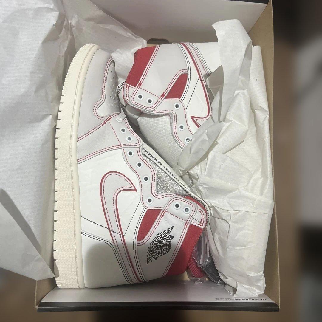 NIKE Air Jordan 1 Retro High OG ホワイト/レッド