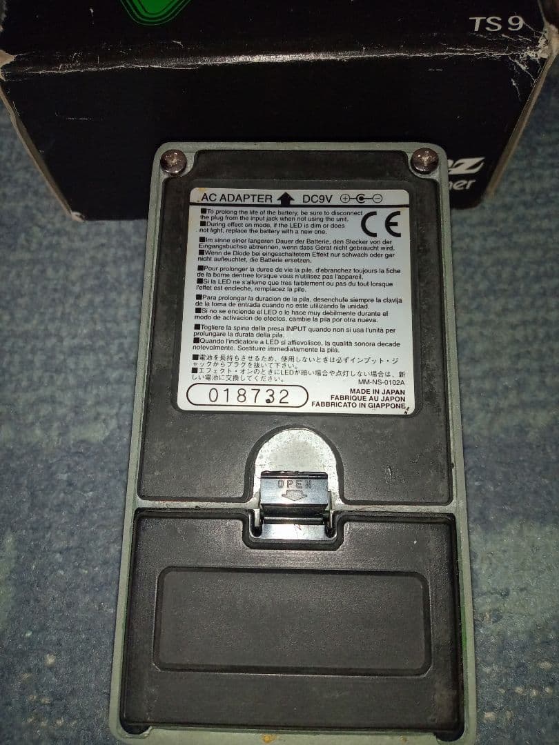 ギター BRUNO CUSTOM AMP MOD TS-9 TUBE SCREAMER