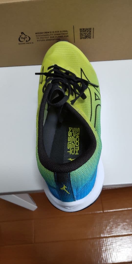 Mizuno DUAL FLASH 27.0cm イエロー/グリーン
