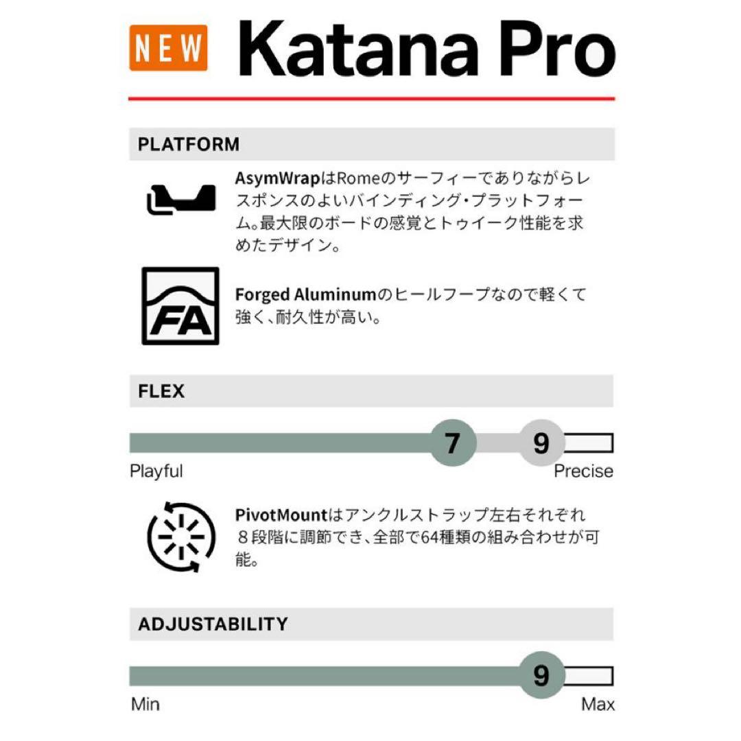 【中古品】ROME Katana Pro M/Lサイズ