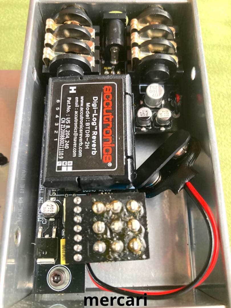 ギター J. R. AUDIO DESIGNS BOING SPRING REVERB