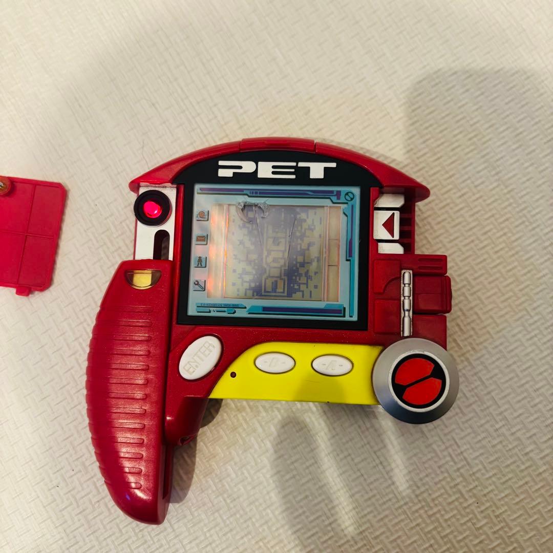 ロックマンエグゼ プラグインペット 炎山モデル 動作品 音声発光OK 液晶キズ有