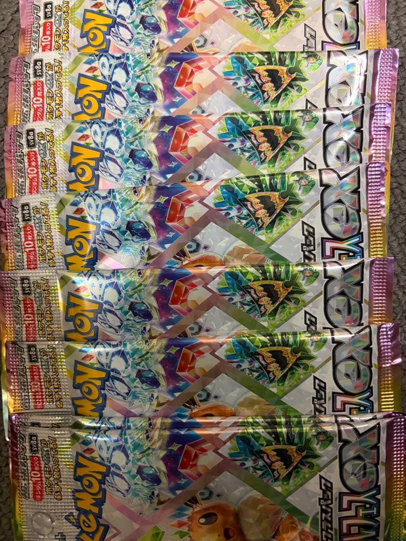 ポケモンカードゲーム　テラスタルフェスex パック　100パック