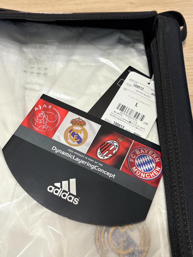 新品 adidas アディダス レアル・マドリード ユニフォーム Lサイズ