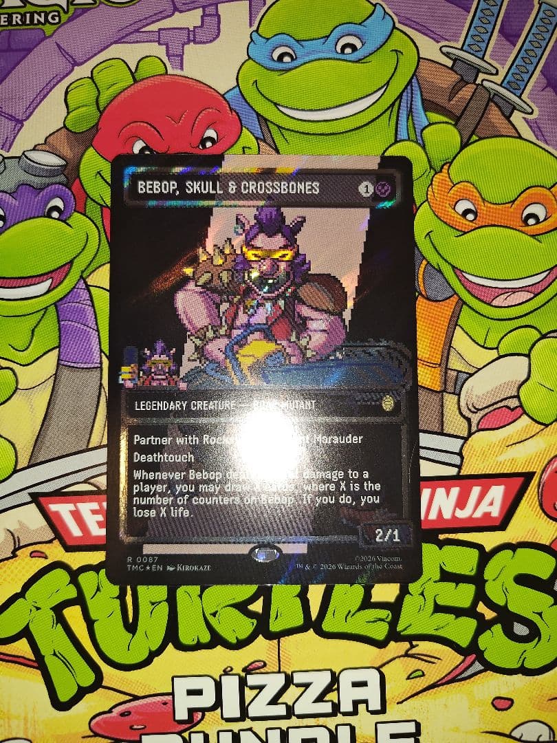 MTG TMC《スカル＆クロスボーン、ビーバップ》サージfoil　英語