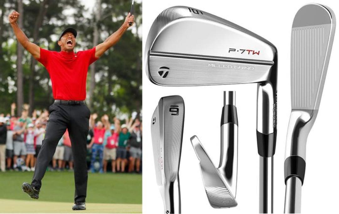 TaylorMade タイガーウッズ レプリカモデル P・7TW アイアンセット