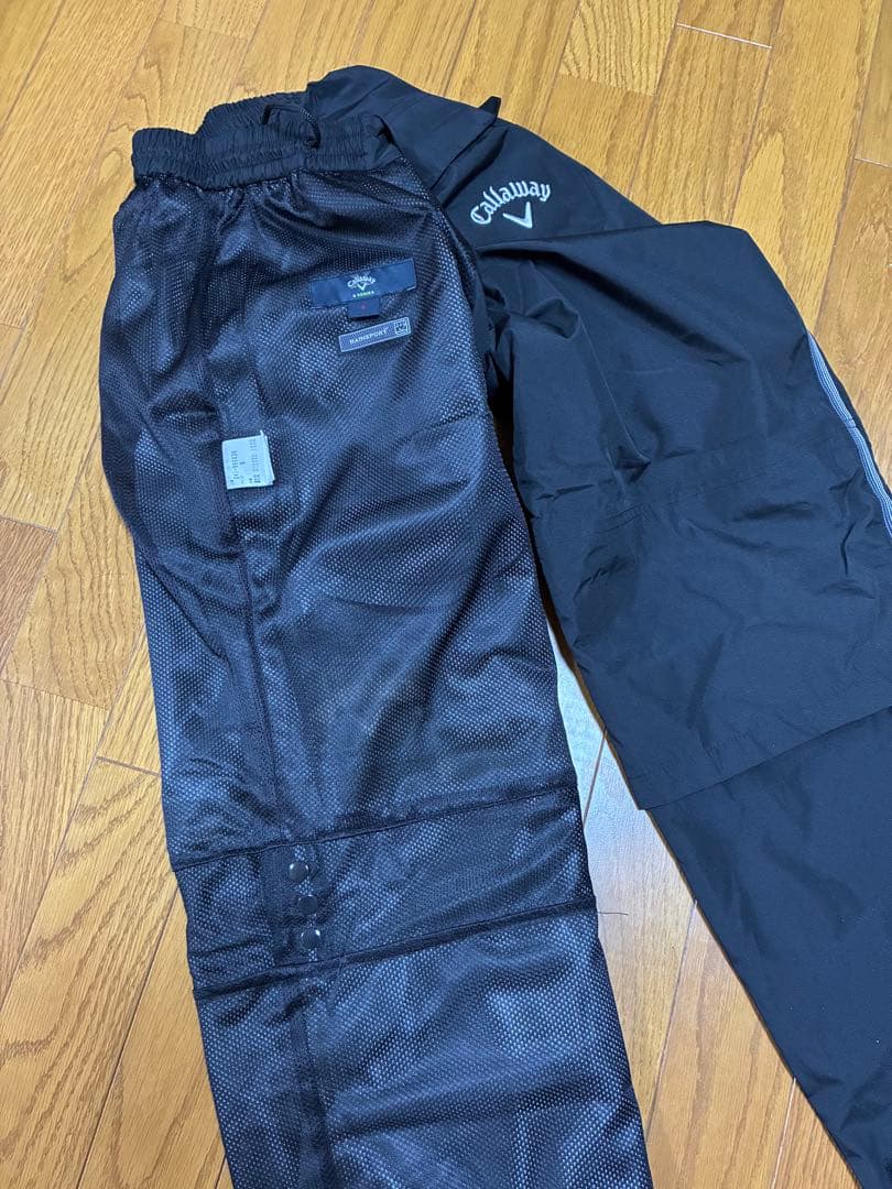 キャロウェイ　レインウェア上下　ブラックS