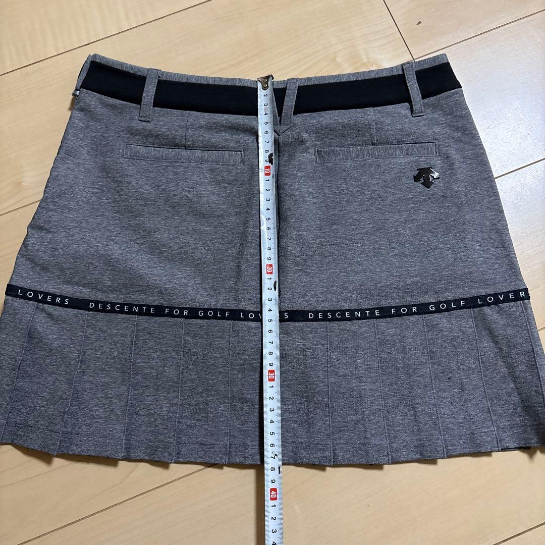 DESCENTE デサント　ゴルフ　ポロシャツ　プリーツスカート　2点セット