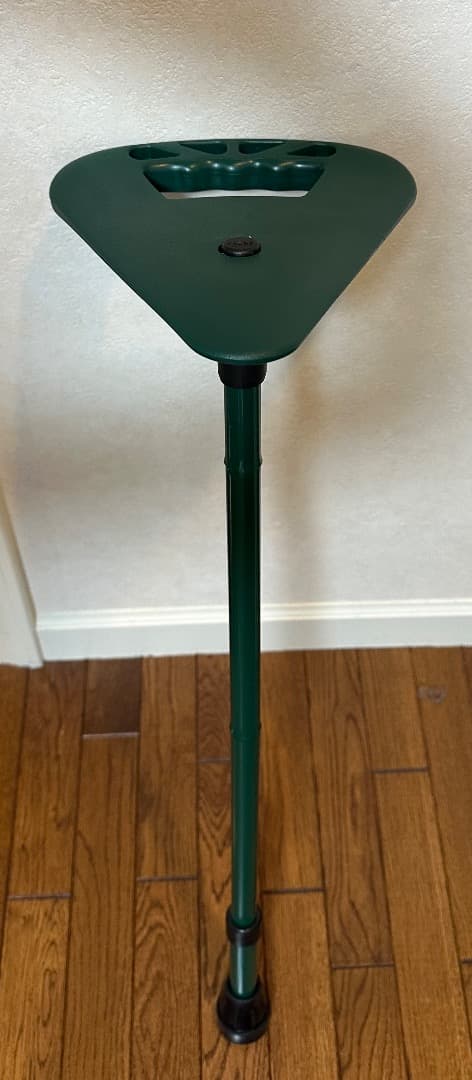FLIP STICK 杖にもなる折りたたみ式1本足椅子　モスグリーン #1