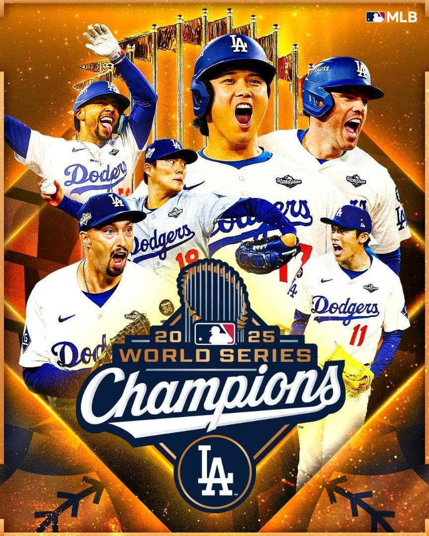 大谷翔平ドジャースWS優勝限定ロッカールーム用両面タオルUS限定販売