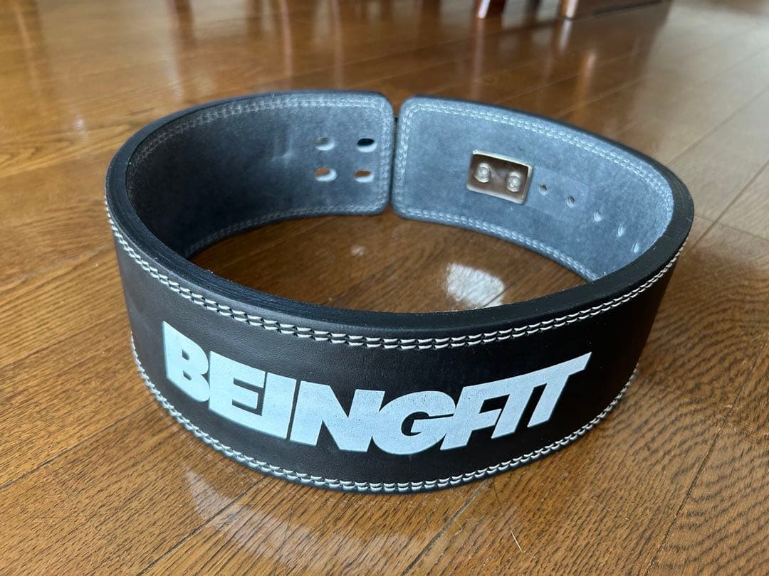 Beingfit レバーアクションベルト 10mm ワイドタイプ　S