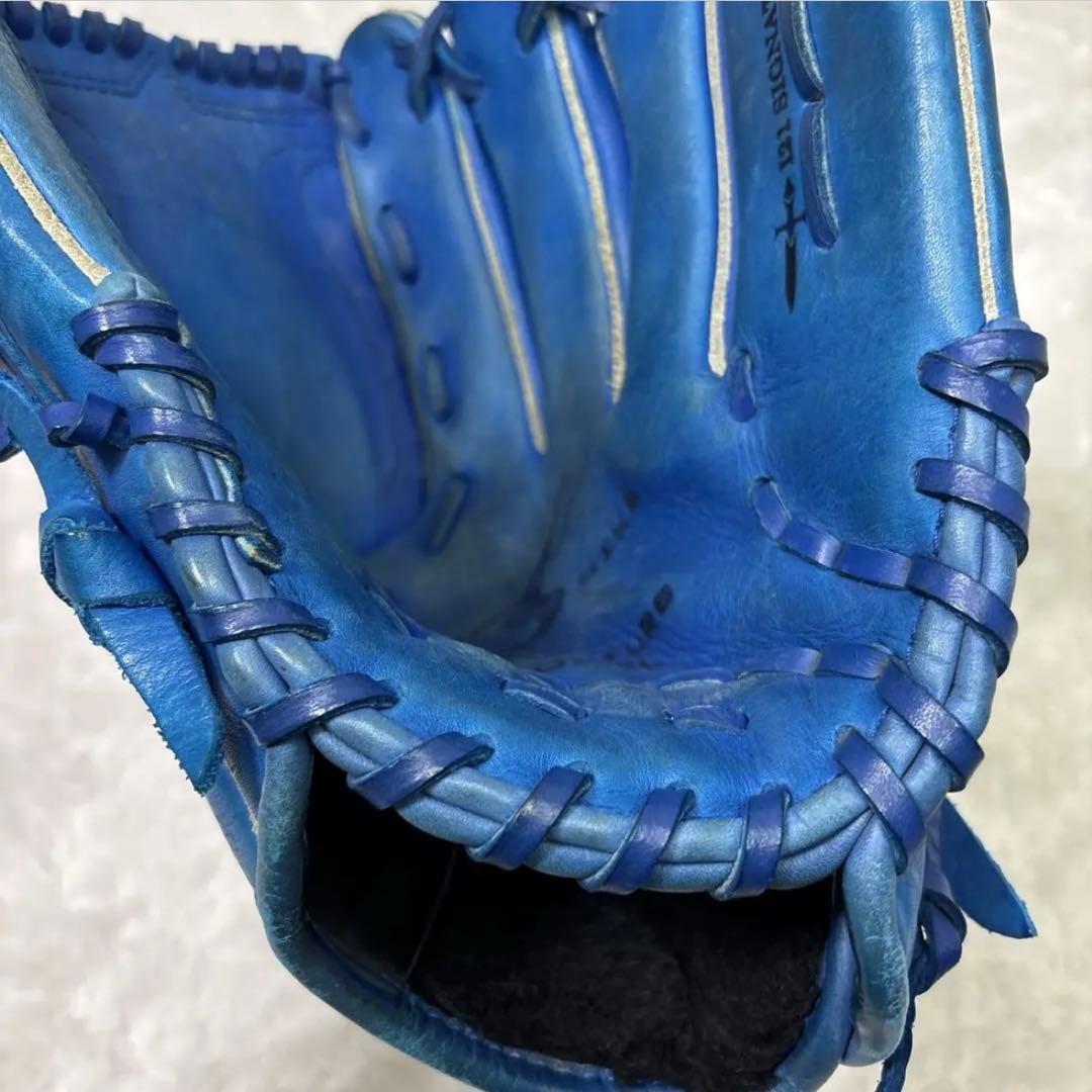 NIKE ナイキ 軟式グローブ　一般　投手用　岩隈モデル　ブルー　廃盤　希少