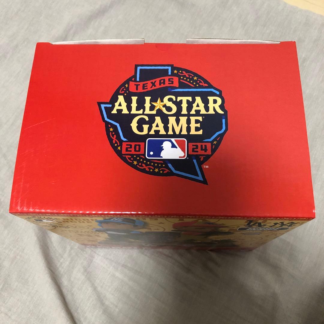 大谷翔平&ジャッジ　2024年オールスター出場記念ミニバブルヘッド人形特別セット