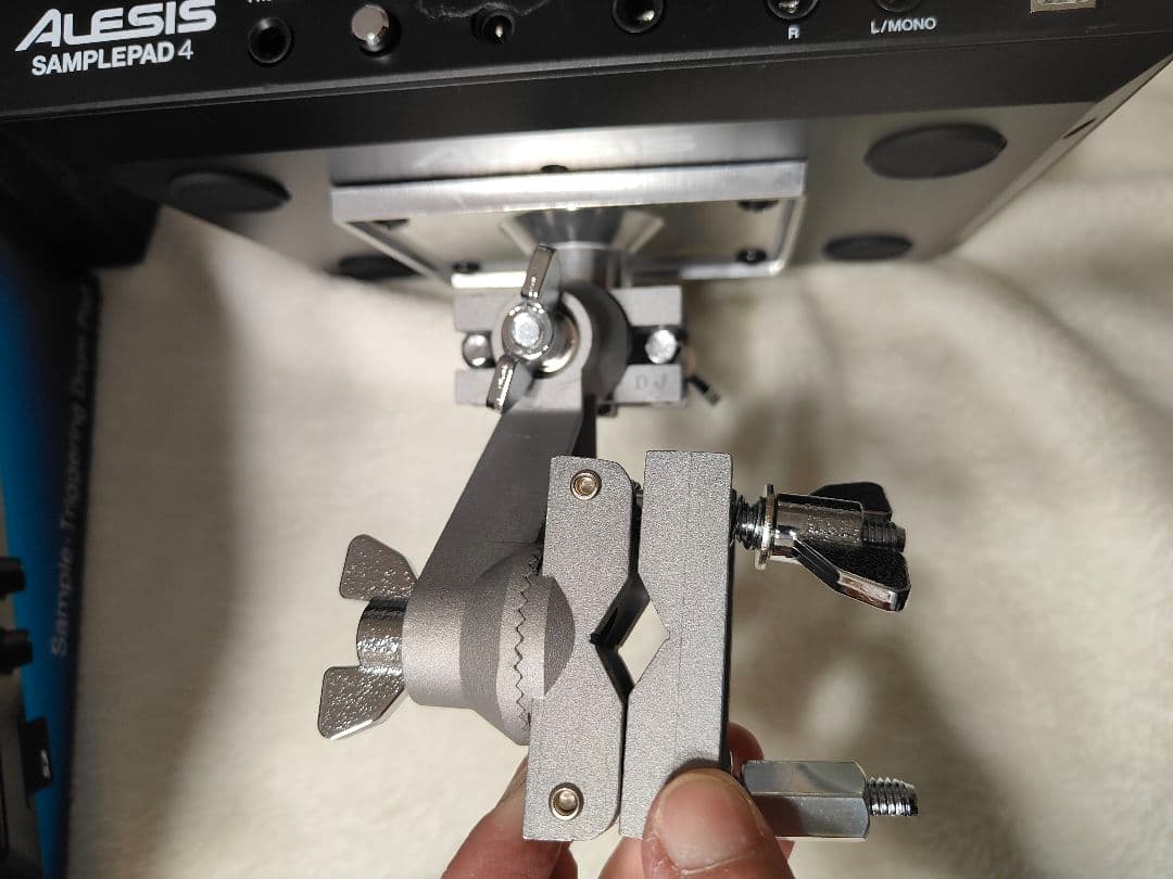 《美品》Roland CLAMP SET APC-33 サンプリングパッド取付