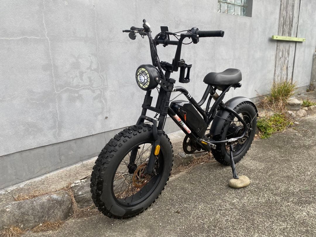 エミリさん専用電動アシスト自転車 ブラック 「PAIMINN」 不動車