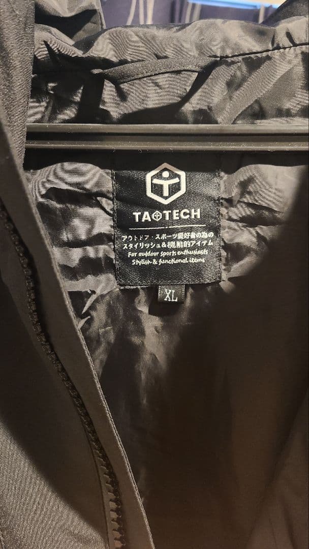 TAO TECH XL ブラックスノージャケット 防水 撥水 タオテック ウェア