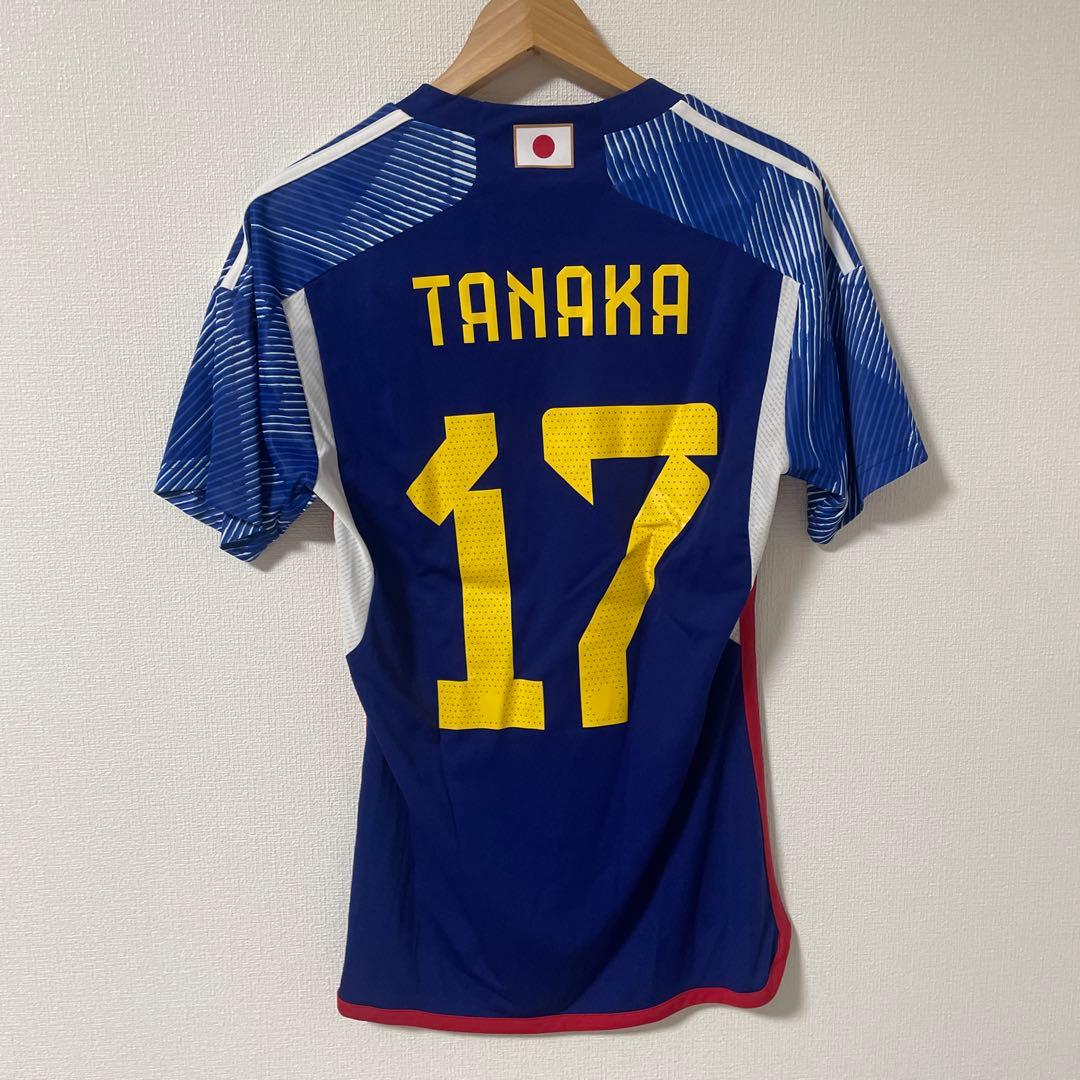 adidas アディダス　代表モデル サッカーシャツ　田中碧 TANAKA 17