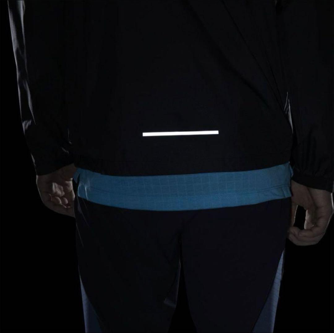 [新品] NIKE ナイキ　ランニングジャケット　パーカー　Sサイズ　ブラック