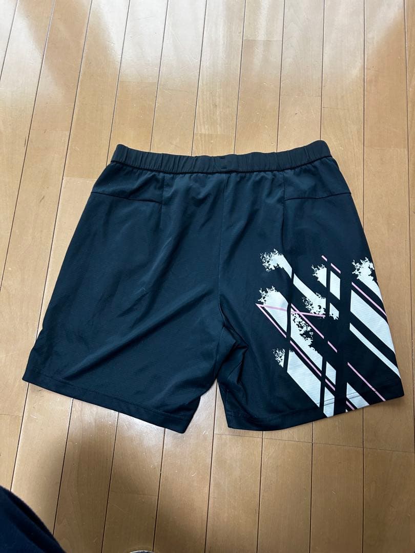 YONEX バドミントンパンツ ブラック/ピンク