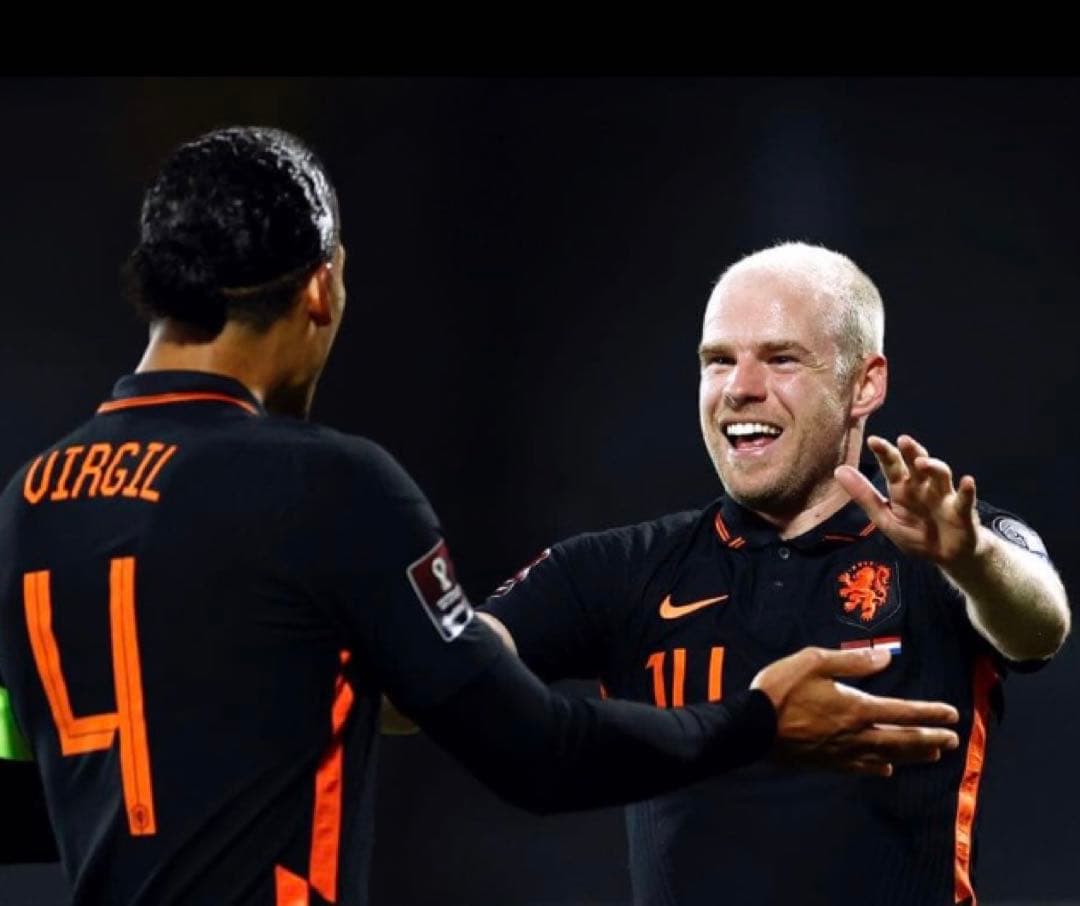 NIKE×オランダ代表20〜21 ユニフォーム アウェイ 半袖 レプリカLサイズ