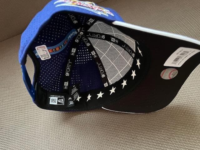 大谷翔平2025ASGDodgers使用9FORTYミッドクラウンアジャスター