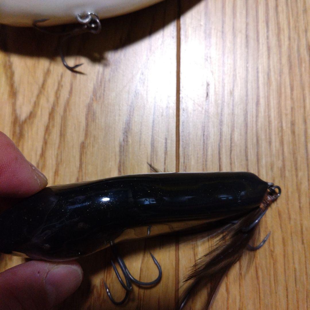 サルモ　魚皮張り　ビックベイト　写真上の物1つ