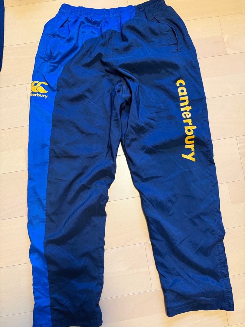 Canterbury カンタベリー　ウィンドブレーカー　ブルーブラック　ラグビー