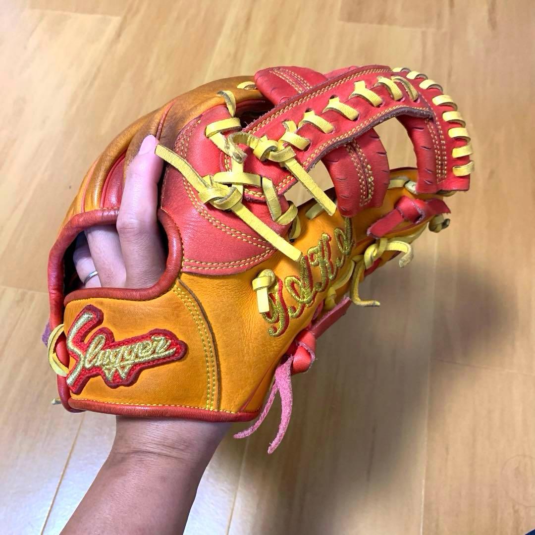 野球グローブ　久保田スラッガー　L5S オーダーグラブ　内野用　グラブ　辻発彦