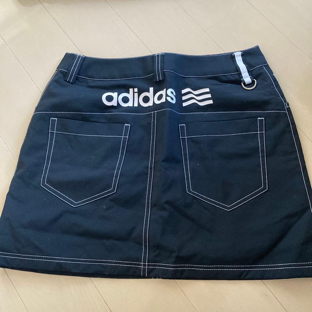 adidas ボーダーダウンベスト・長袖シャツ・スカート