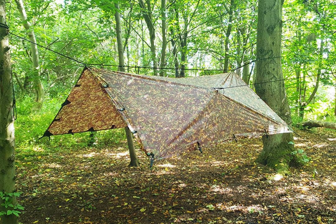 DD Tarp 3x3 - MC 迷彩タープ