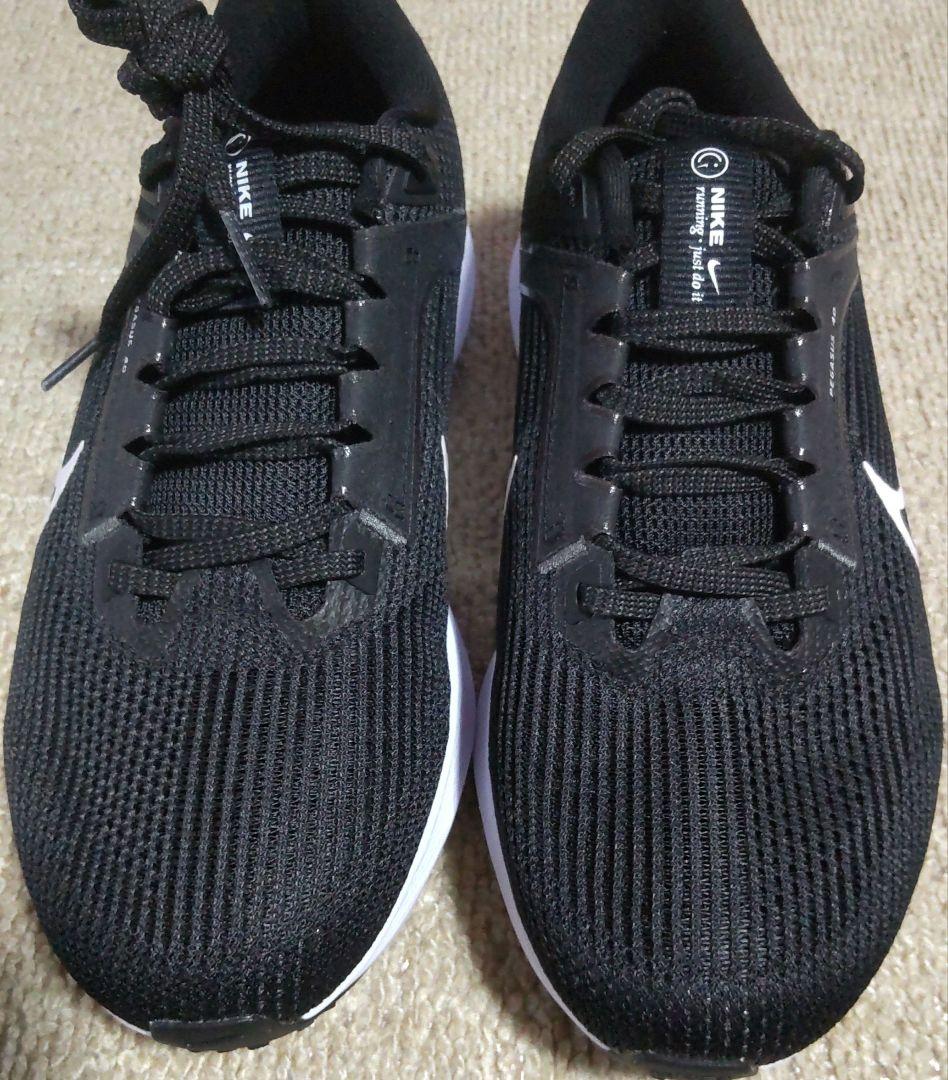 Nike ランニングシューズ ブラック　ペガサス40　ワイド　23.5　ナイキ