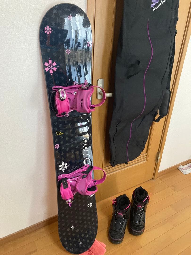 スノーボードセット　141 ブーツ　23cm ケース　4点