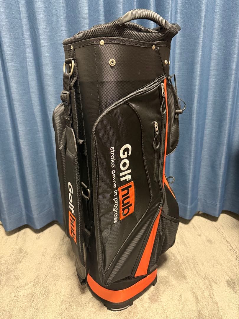 新品 キャディバッグ CALONG golf hub 9.5型 ゴルフバッグ