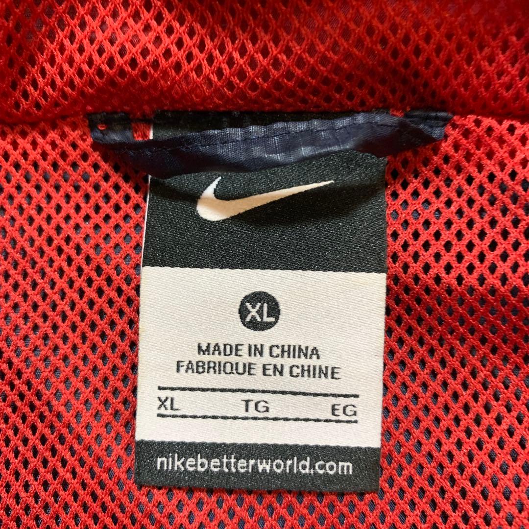NIKE ナイキ セットアップ ウインドブレーカー 上下セット ネイビー XL