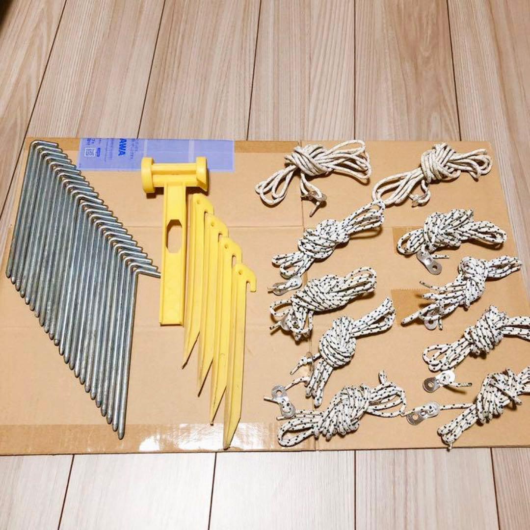 【ほぼ新品】コールマンテント スクリーンキャノピージョイントタープ ★付属品完備