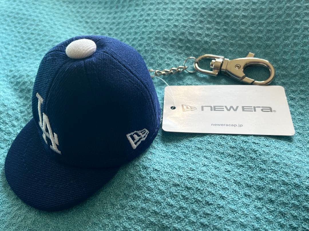 ドジャース 山本 由伸 ニューエラ キャップキーホルダー