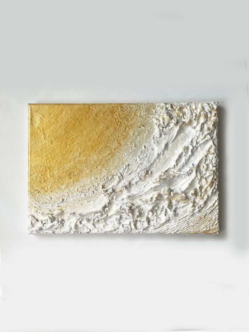 現代アート｜F4｜絵画　テクスチャーアート　抽象画　モダン　インテリア