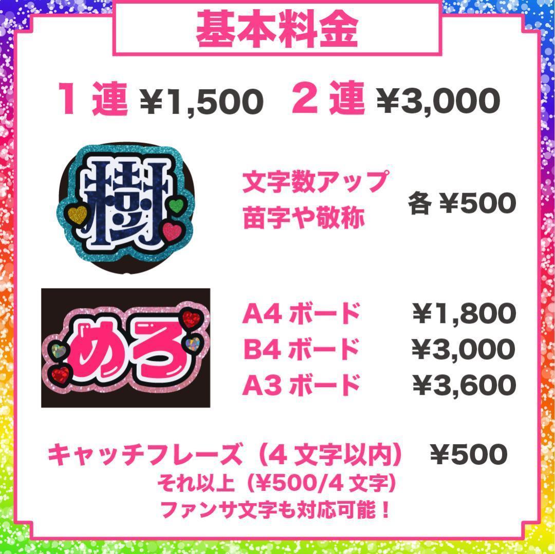 【てぃー♡】さま専用ページ　オーダー 名前 うちわ 文字 連結 パネル