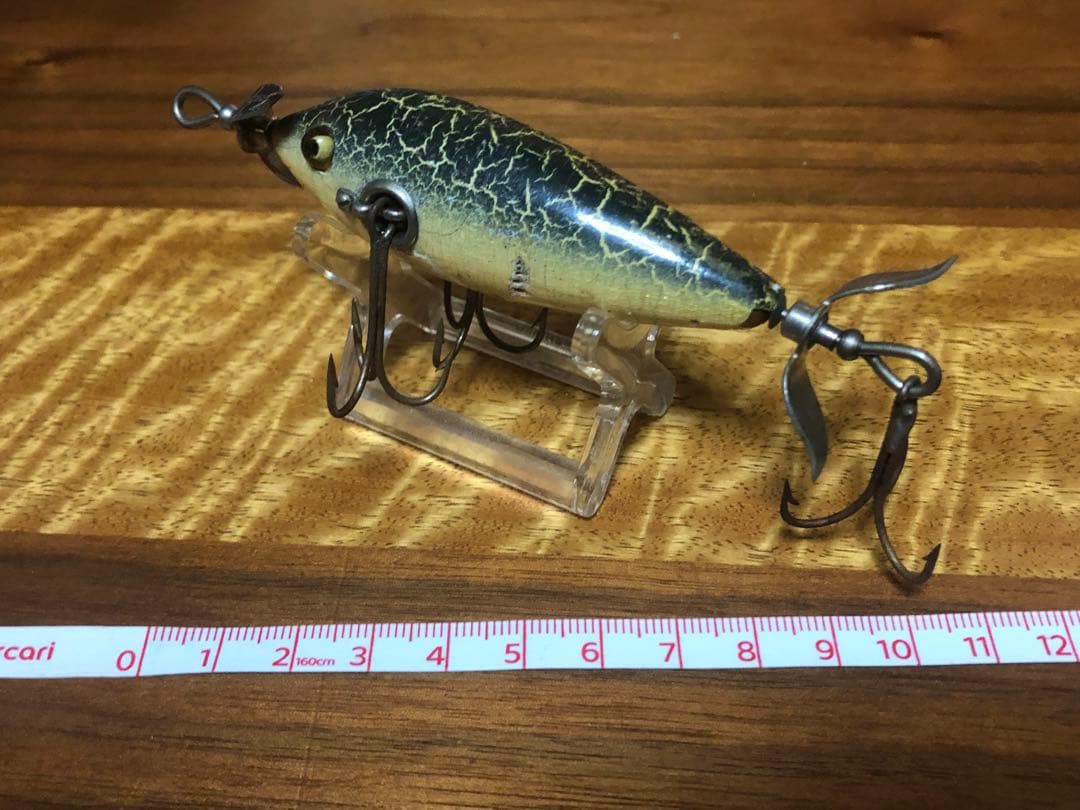 old Heddon 5／8 ビッグベイト へドン　ドアジャック　3フック