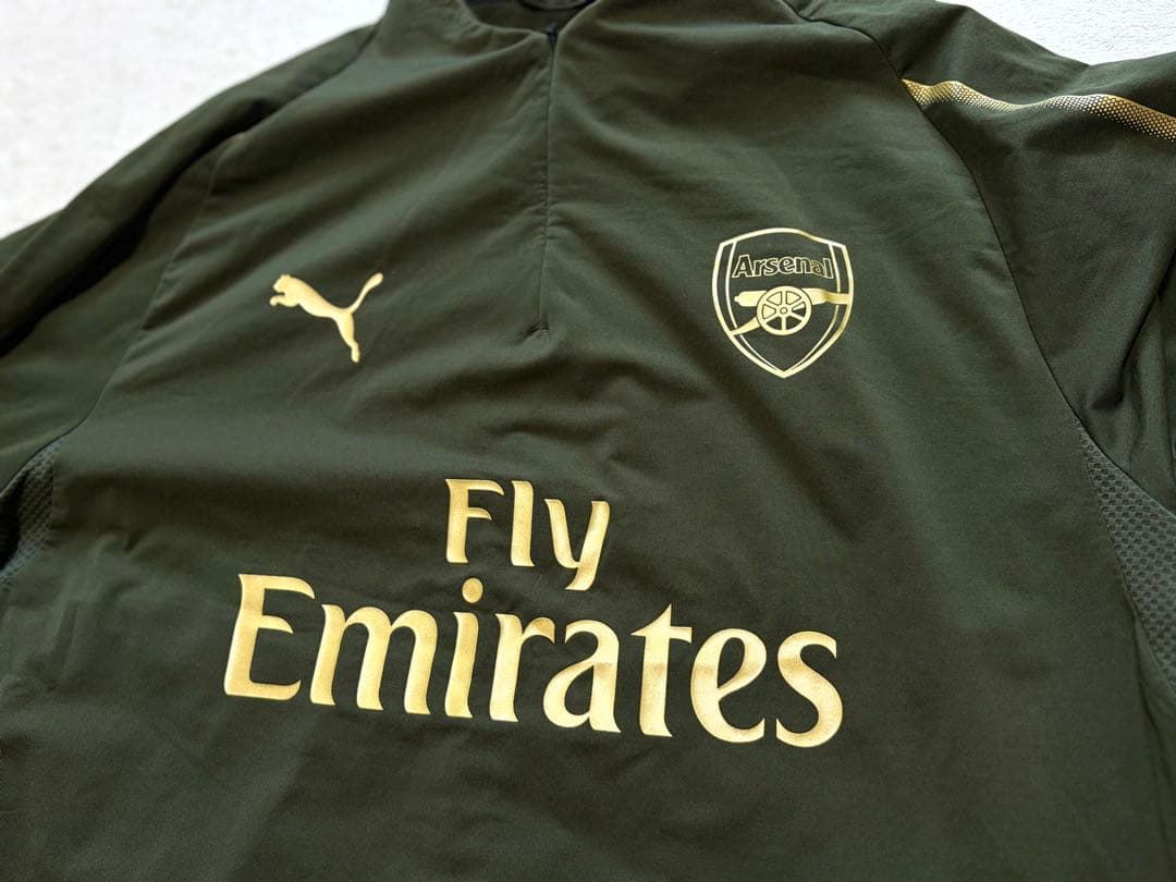 PUMA アーセナル 18-19 ジップトップ トレーニングウェア XL