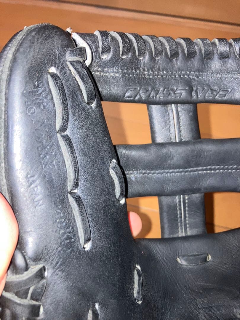 Mizuno Pro 硬式野球グローブ 黒　ビッグM