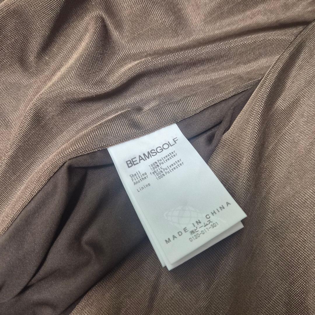 【極美品】BEAMS GOLF ビームスゴルフ　パッカブル パデッドブルゾン