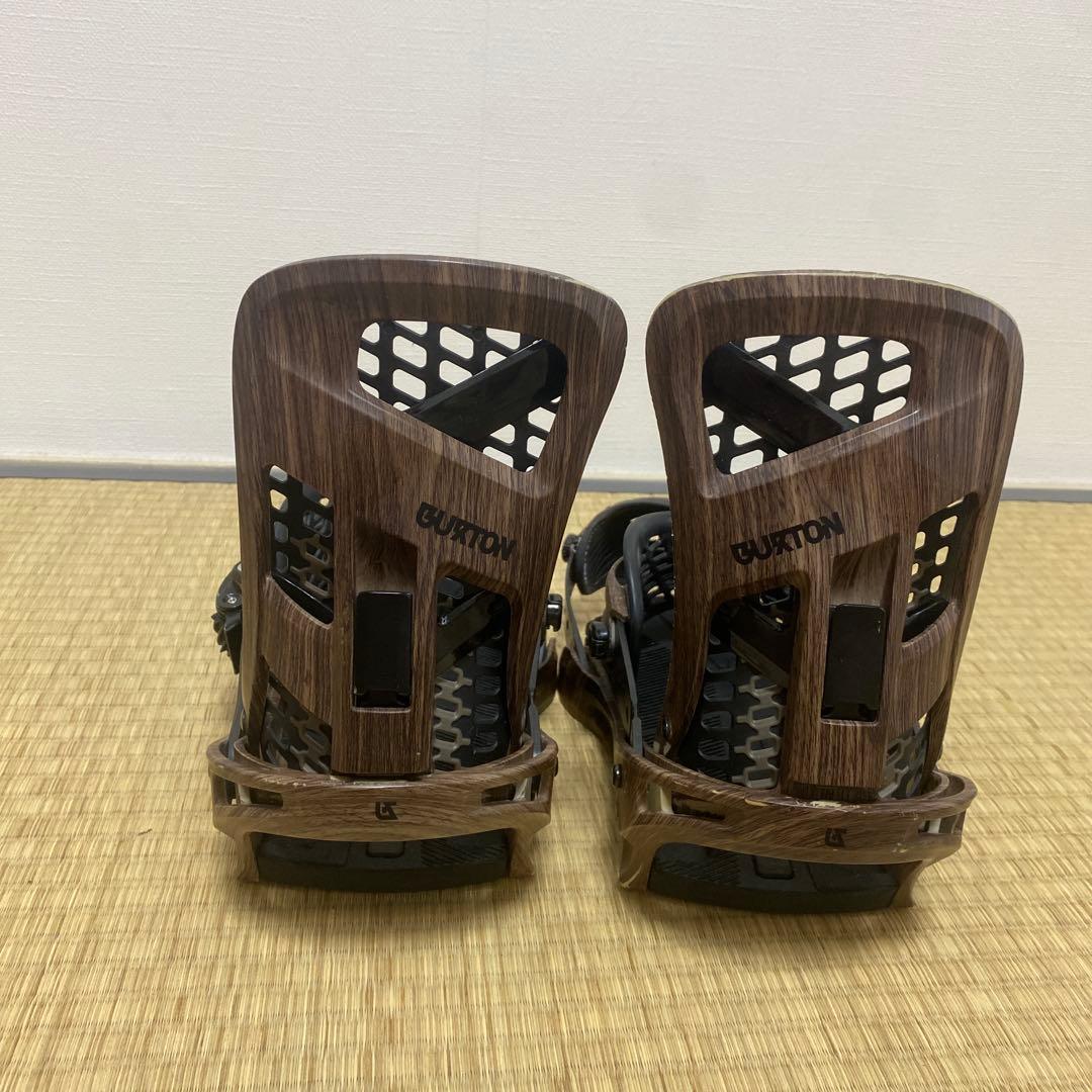 BURTON genesis ビンディング 木目 Sサイズ 25.5～26cm
