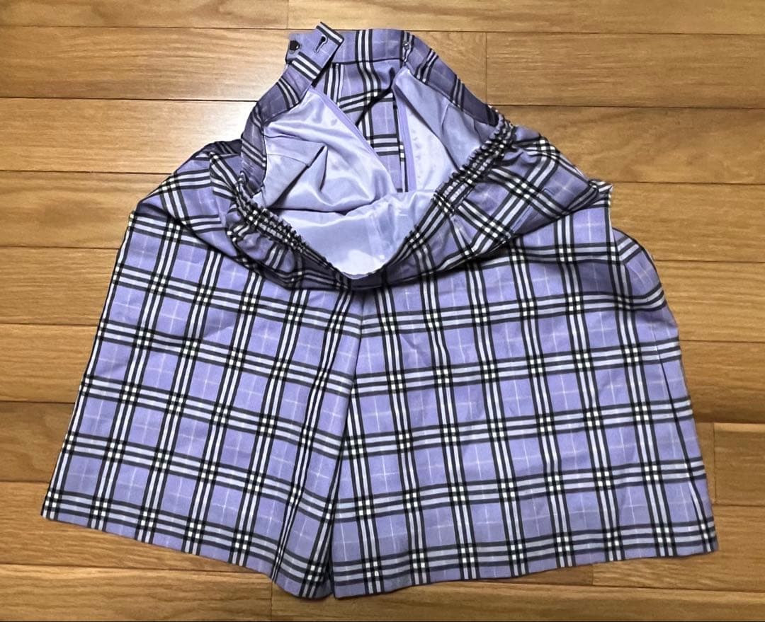 【美品】BURBERRY ゴルフ ノバチェック キュロットスカート 9号